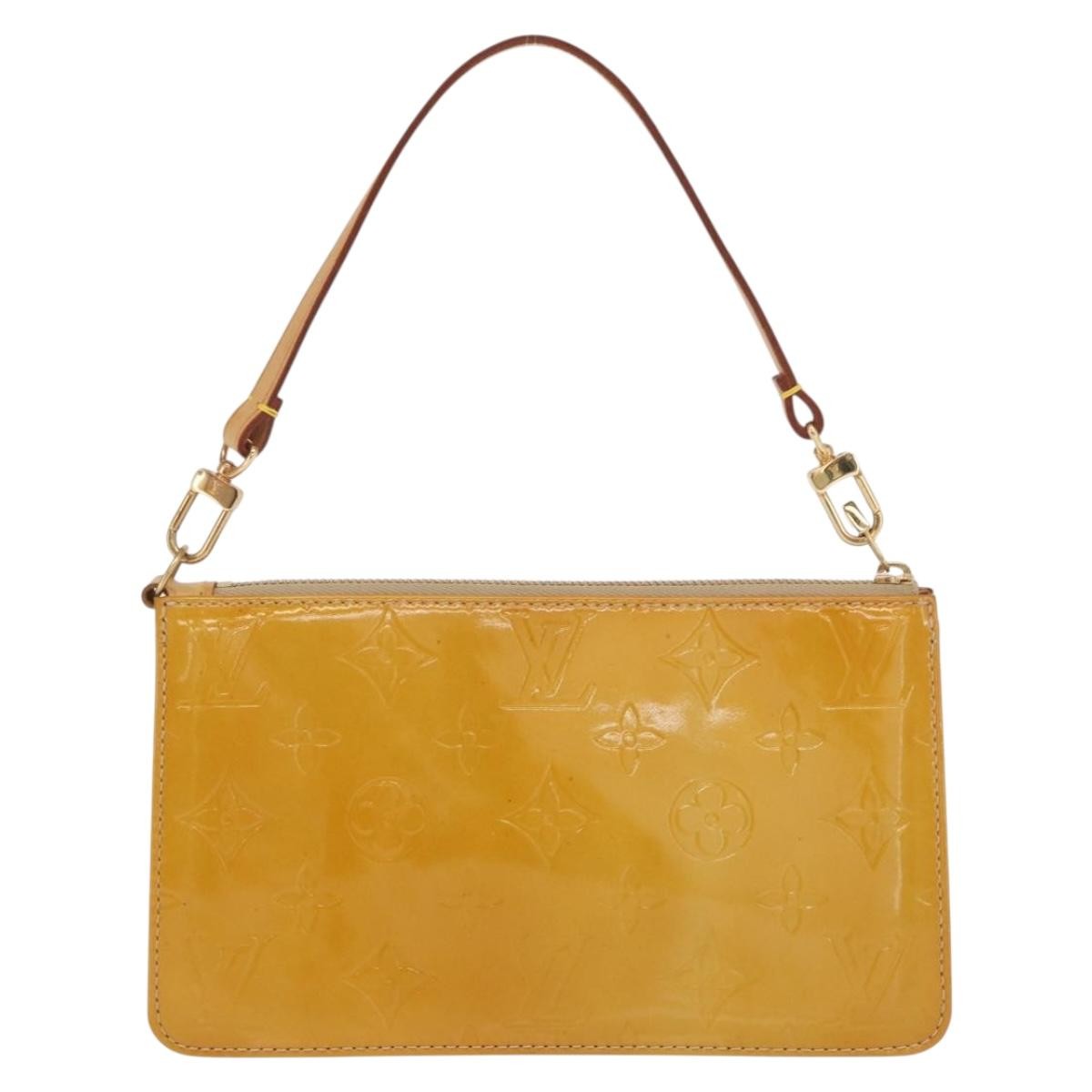 Louis Vuitton Lexington Pochette Patent Leather, BEIGE, PATENT_LEATHER, Clutche & pouche