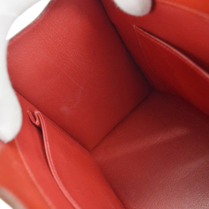 Hermes Dalvy Bag Box Calf, RED, LEATHER, Handbag