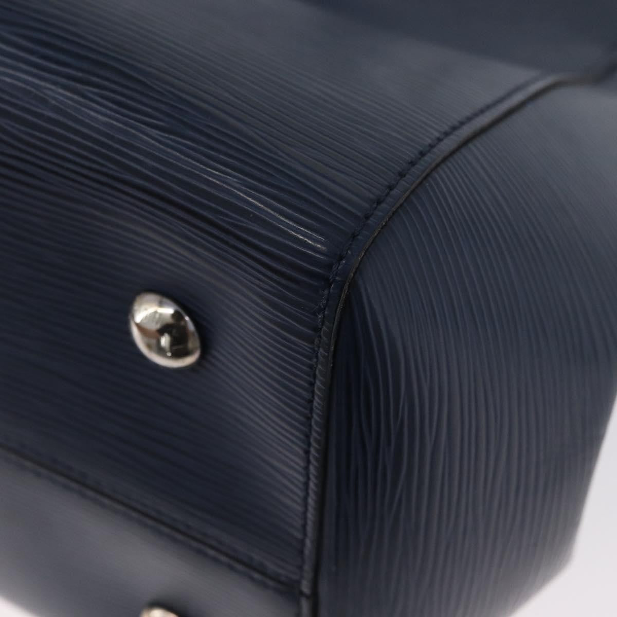 Louis Vuitton Marly Handbag Epi Leather, Blue, Leather, Handbag