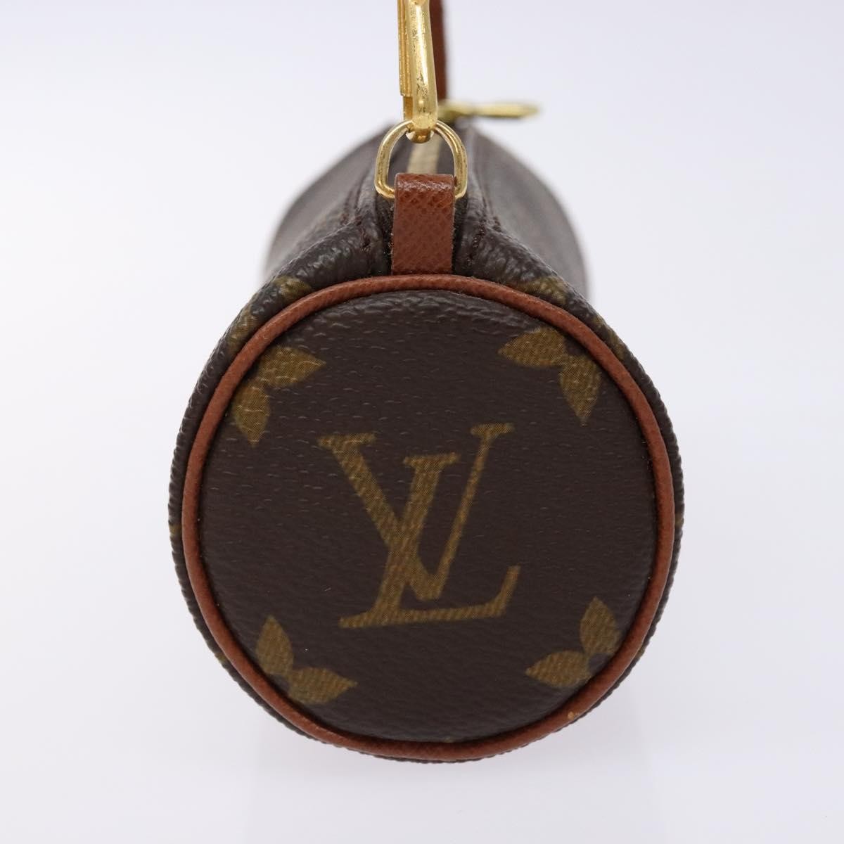 Louis Vuitton Papillon Pochette Monogram Canvas, BROWN, CANVAS, Handbag