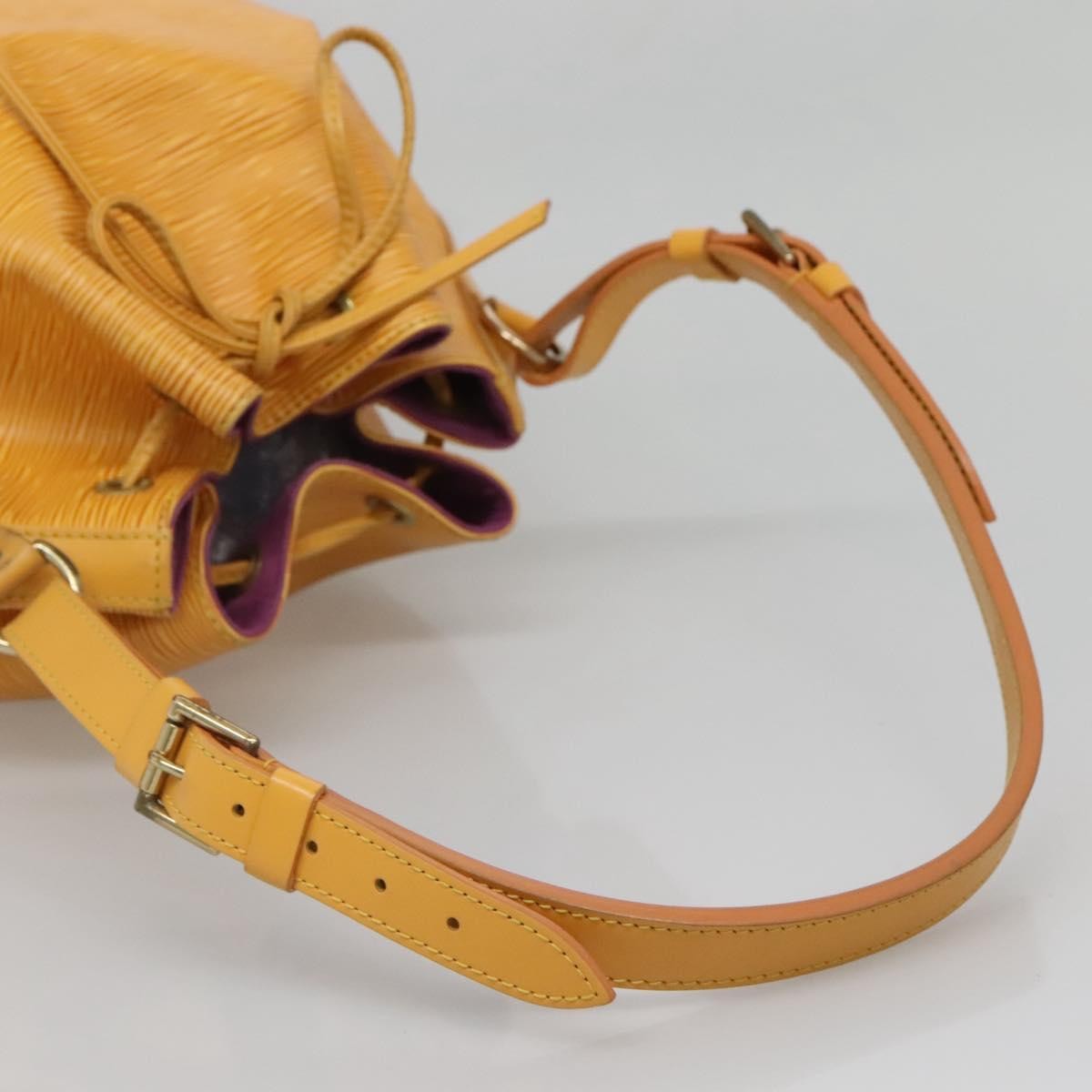 Louis Vuitton Noe Handbag Epi Leather, YELLOW, LEATHER, Handbag