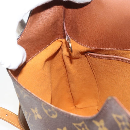 Louis Vuitton Musette Salsa Handbag Monogram Canvas, BROWN, CANVAS, Shoulder bag