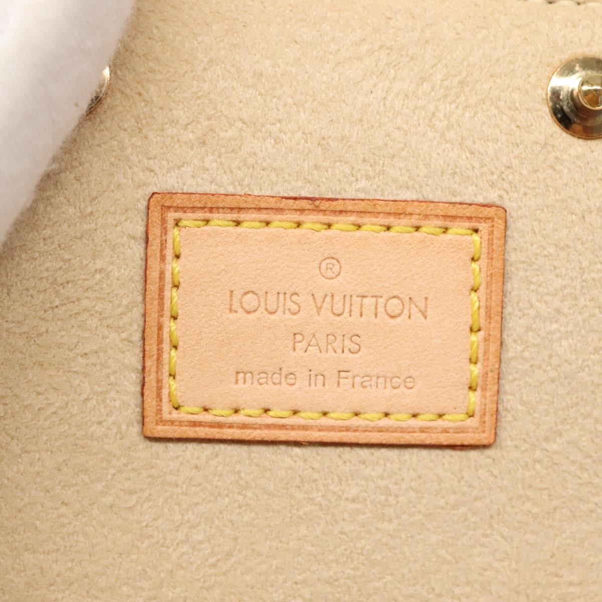 Louis Vuitton CASE JEWELRY BOX Canvas, BROWN, CANVAS, Wallets