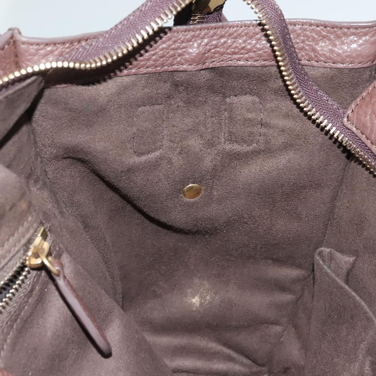 Celine Shopper Luggage Leather, BROWN, LEATHER, Handbag