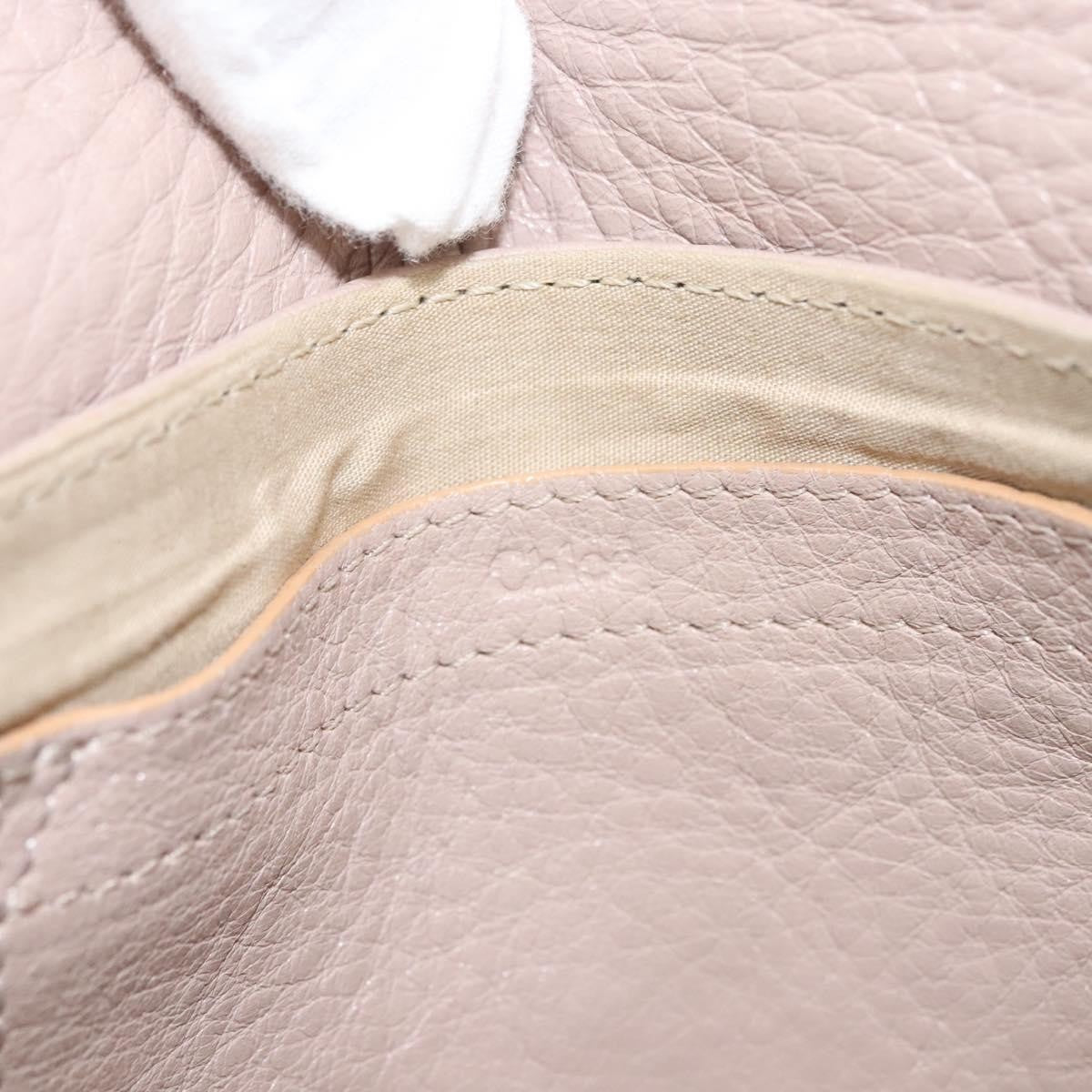 Chloe Lily Handbag Leather, Pink, Leather, Handbag