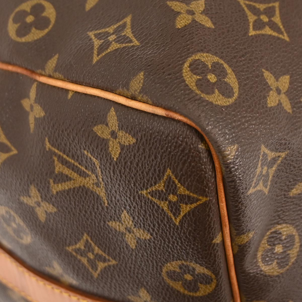 Louis Vuitton Keepall Bandouliere Bag Monogram Canvas, BROWN, CANVAS, Travel bag