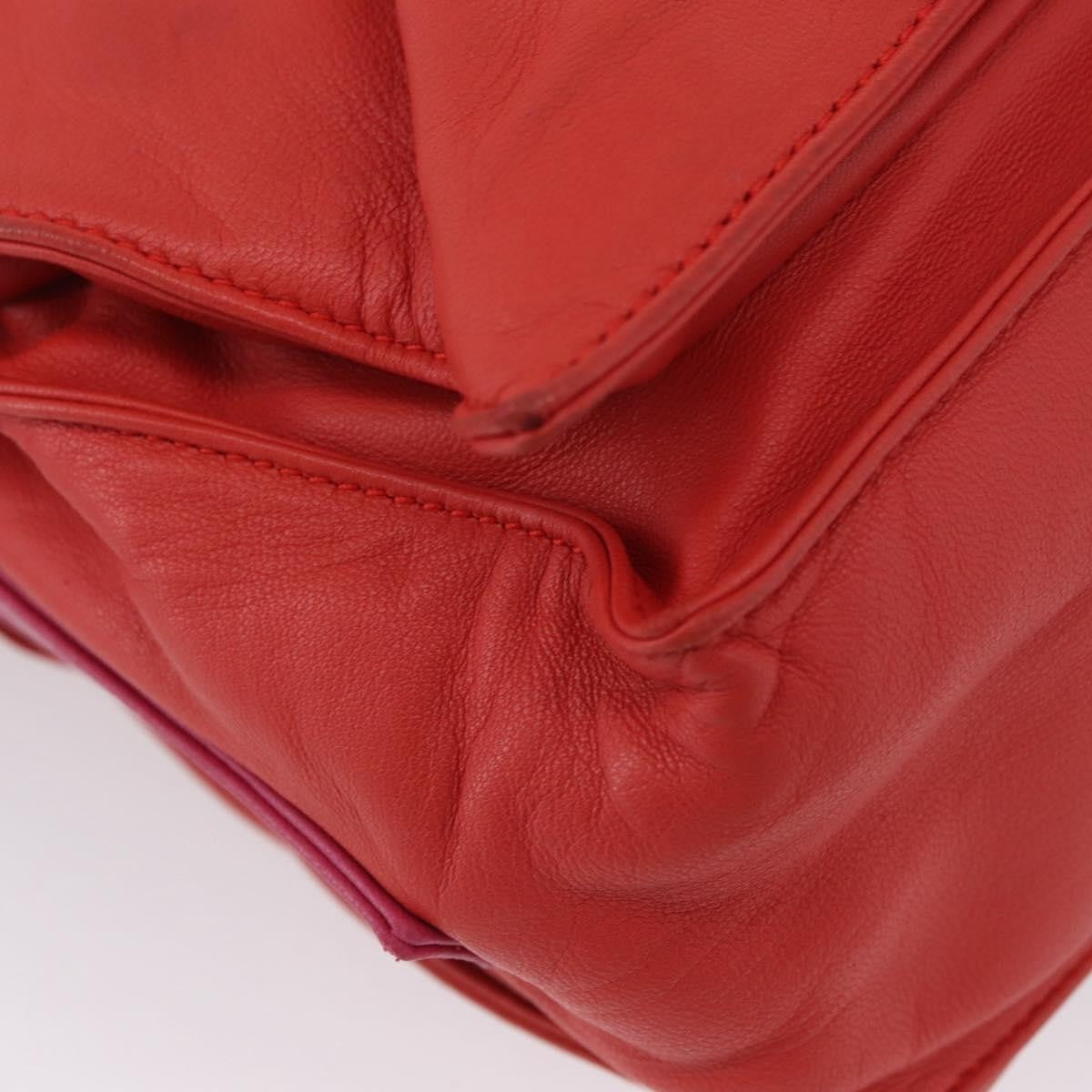 Loewe Flamenco Bag Leather, ORANGE, LEATHER, Shoulder bag