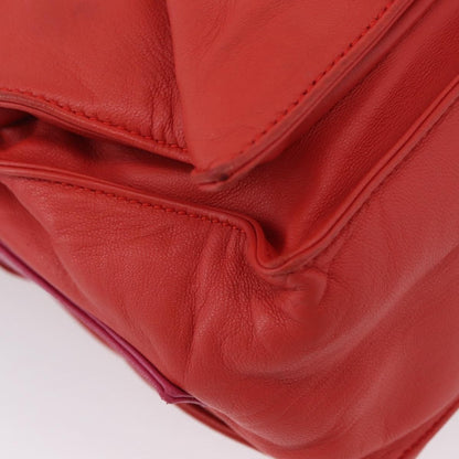 Loewe Flamenco Bag Leather, ORANGE, LEATHER, Shoulder bag