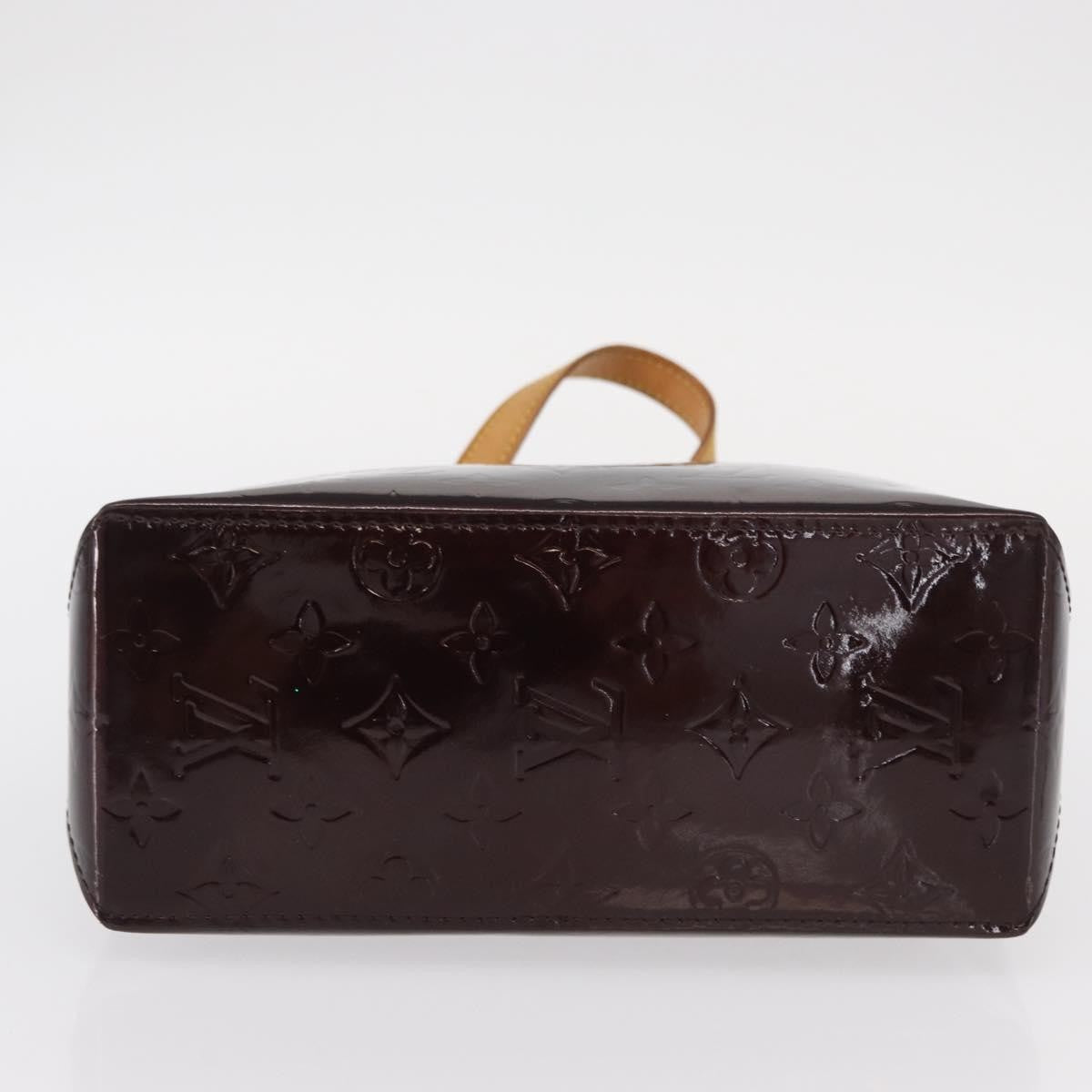 Louis Vuitton Reade Handbag Monogram Vernis, BURGUNDY, PATENT_LEATHER, Handbag