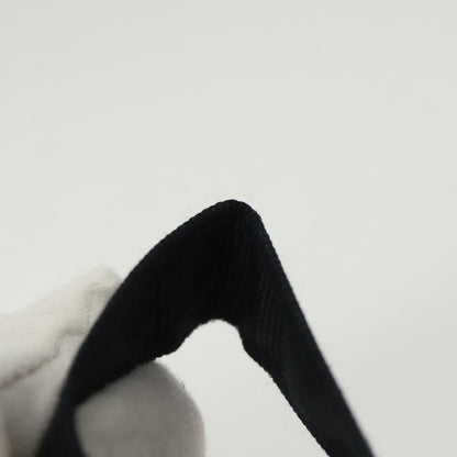 Celine Circle Logo Pouch Canvas, BLACK, CANVAS, Clutche & pouche