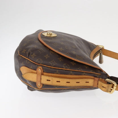 Louis Vuitton Tulum Handbag Monogram Canvas, BROWN, CANVAS, Shoulder bag