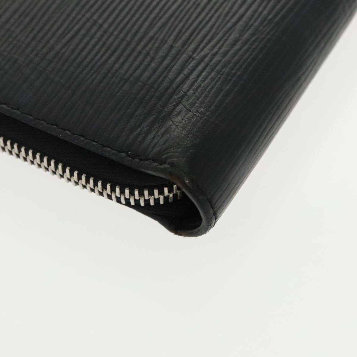 Louis Vuitton Pochette Jour Initials Epi Leather, BLACK, LEATHER, Clutche & pouche