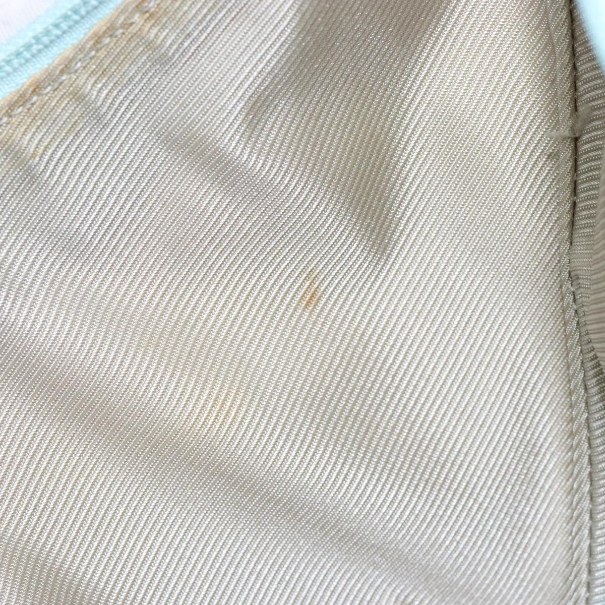 Gucci Vintage Zip Hobo GG Canvas and Patent, BLUE, CANVAS, Shoulder bag