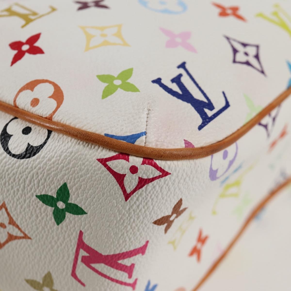Louis Vuitton Lodge Handbag Monogram Multicolor, WHITE, CANVAS, Handbag