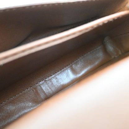 Louis Vuitton Cartouchiere Handbag Monogram Canvas, BROWN, CANVAS, Shoulder bag