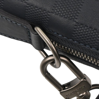 Louis Vuitton Porte-Documents Jour Bag Damier Infini Leather, NAVY, LEATHER, Briefcase