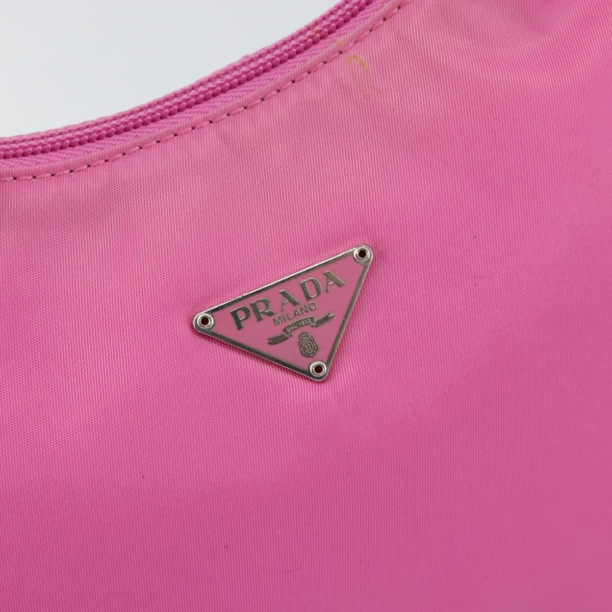 Prada Hobo Tessuto, PINK, NYLON, Handbag