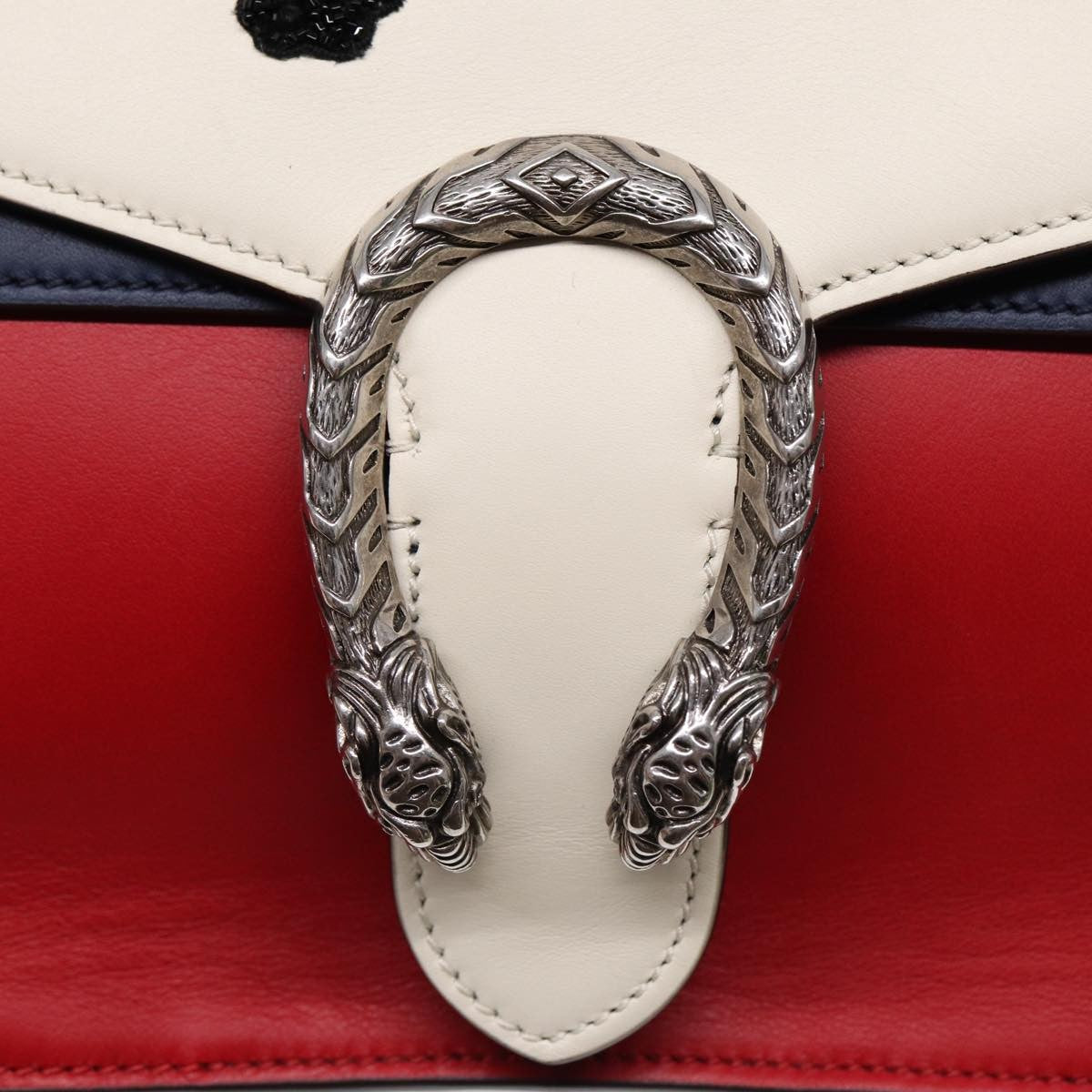 Gucci Dionysus Bag Embellished Leather, Multicolour, Leather, Shoulder Bag