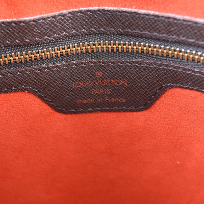 Louis Vuitton Venice Sac Plat Bag Damier, BROWN, CANVAS, Tote bag