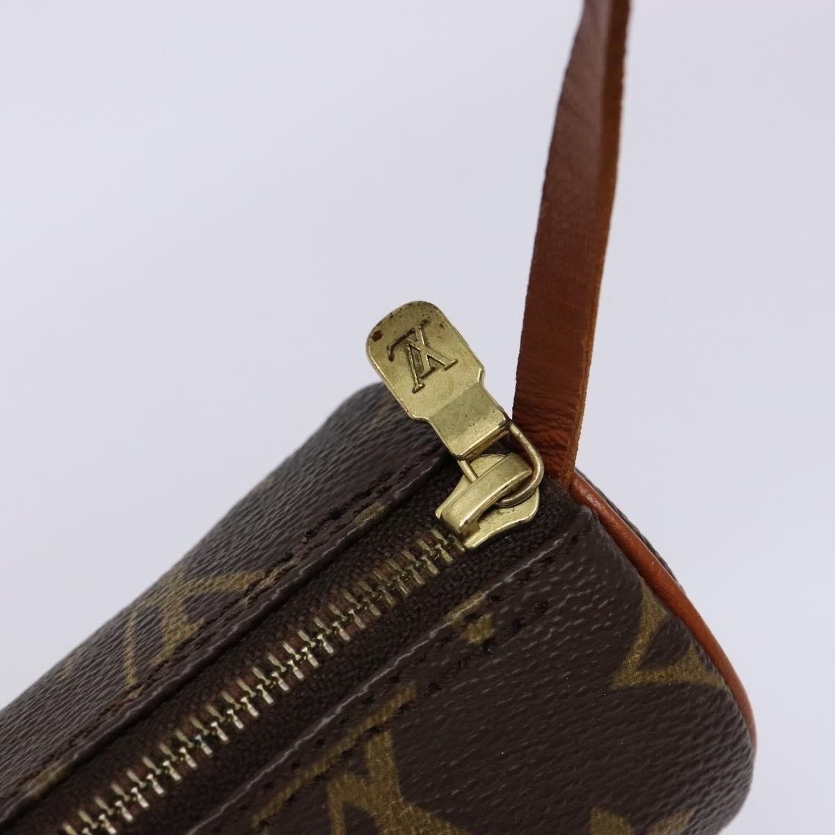Louis Vuitton Papillon Pochette Monogram Canvas, BROWN, CANVAS, Handbag