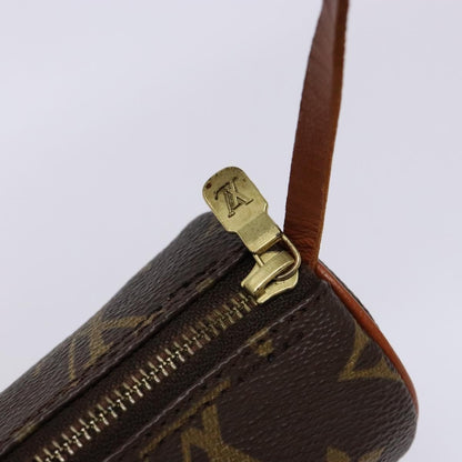Louis Vuitton Papillon Pochette Monogram Canvas, BROWN, CANVAS, Handbag