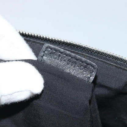 Christian Dior Diorama Clutch Satin, Navy, Canvas, Clutch