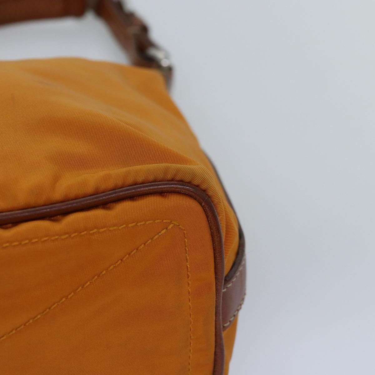 Prada Vintage Shoulder Bag Tessuto, ORANGE, NYLON, Shoulder bag
