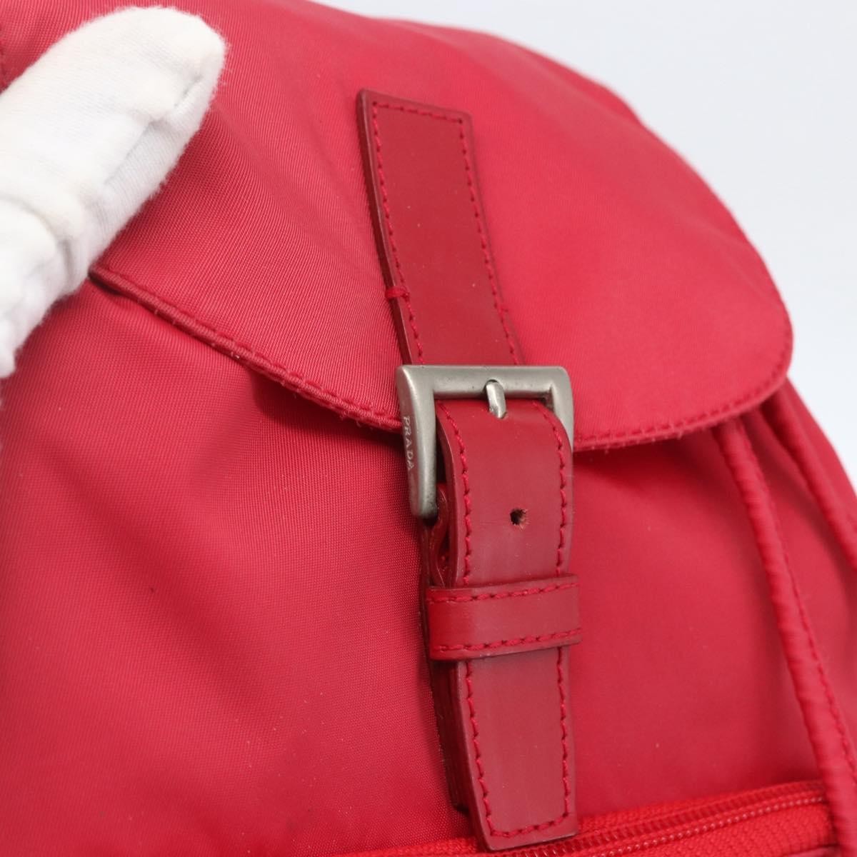 Prada Front Pocket Backpack Tessuto, PINK, NYLON, Backpack