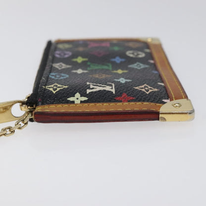 Louis Vuitton Pochette Clés Monogram Canvas, BLACK, CANVAS, Wallets