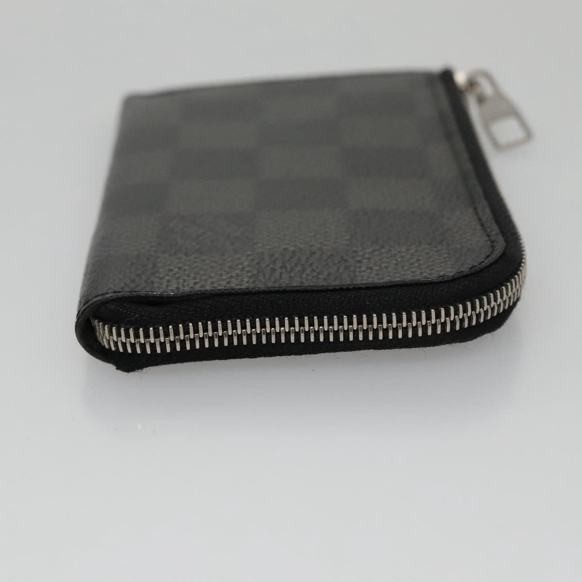Louis Vuitton Porte-Monnaie NM Wallet Damier Graphite, GRAY, CANVAS, Wallets