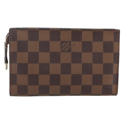 Louis Vuitton Marais Bucket Zip Pouch Damier, Brown, Canvas, Clutch