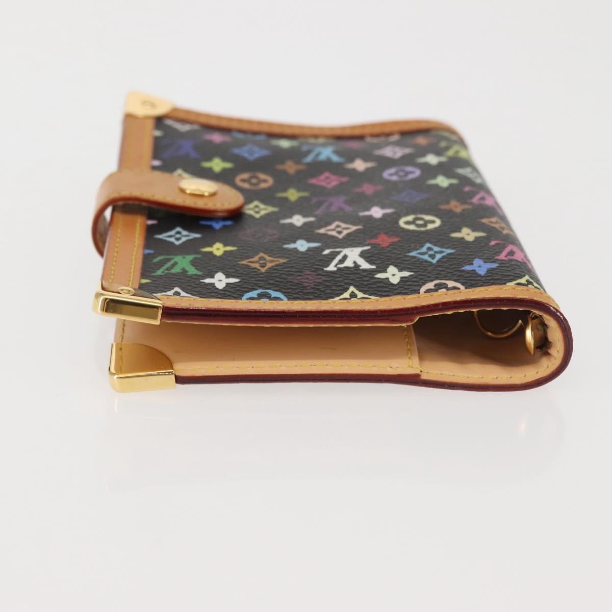 Louis Vuitton Agenda Cover Canvas Multicolor, BLACK, CANVAS, Toiletry Case
