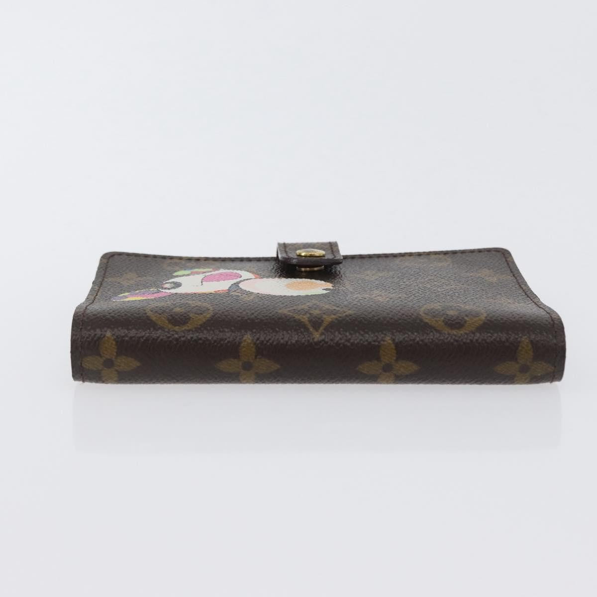 Louis Vuitton Agenda Cover Monogram Panda, Brown, Canvas, Wallet