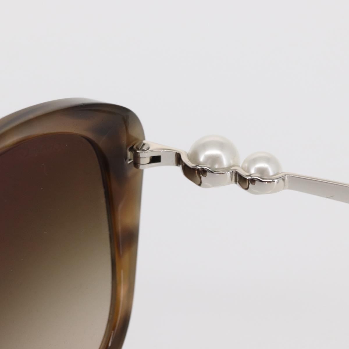 Chanel Logo CC Sunglasses Plastic, Brown, Plastic, Sunglasses