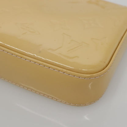 Louis Vuitton Pochette Accessoires NM Monogram Vernis, BEIGE, PATENT_LEATHER, Clutche & pouche