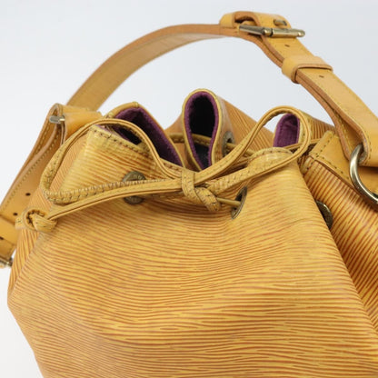 Louis Vuitton Noe Handbag Epi Leather, YELLOW, LEATHER, Shoulder bag