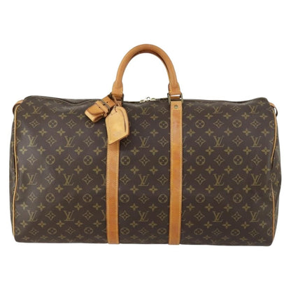 Louis Vuitton Keepall Bag Monogram Canvas, Brown, Canvas, Travel Bag