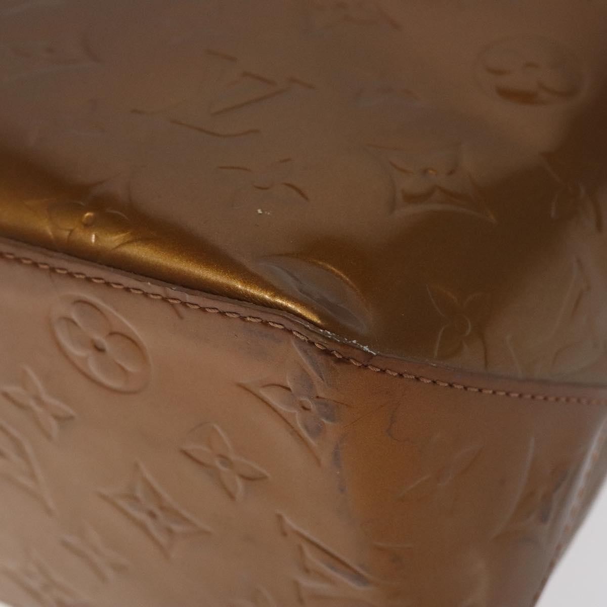 Louis Vuitton Reade Handbag Monogram Vernis, BROWN, PATENT_LEATHER, Handbag