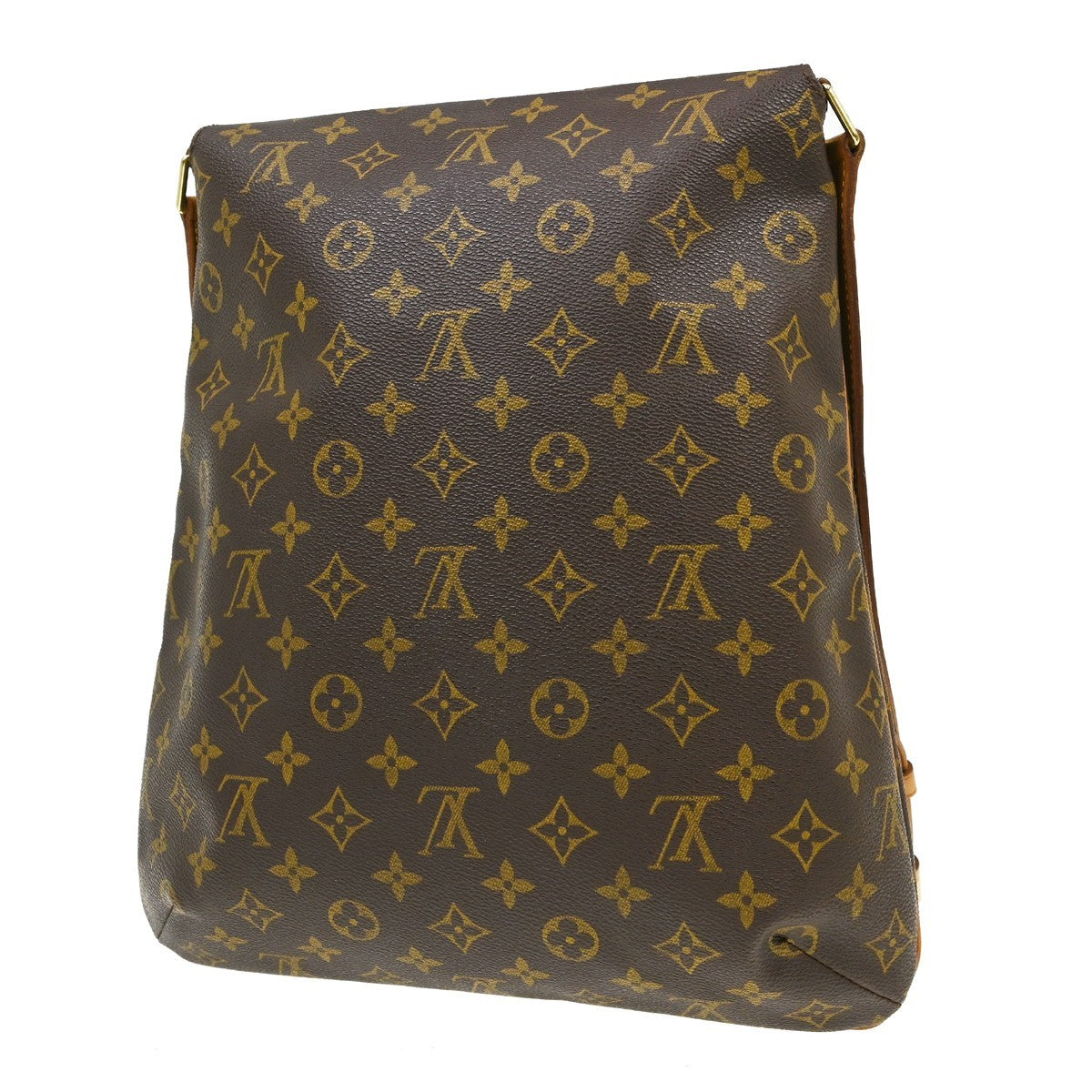 Louis Vuitton Musette Salsa Handbag Monogram Canvas, Brown, Canvas, Shoulder Bag