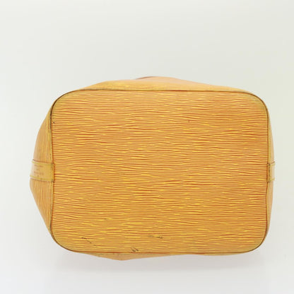 Louis Vuitton Petit Noe Handbag Epi Leather, YELLOW, LEATHER, Handbag