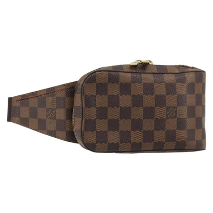 Louis Vuitton Geronimos Waist Bag Damier, Brown, Canvas, Shoulder Bag