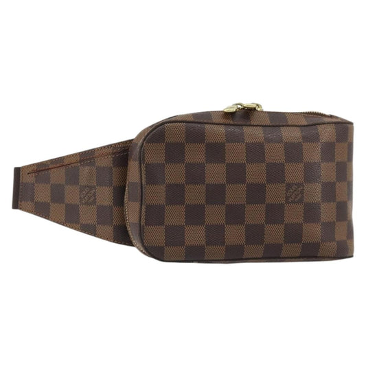 Louis Vuitton Geronimos Waist Bag Damier, Brown, Canvas, Shoulder Bag