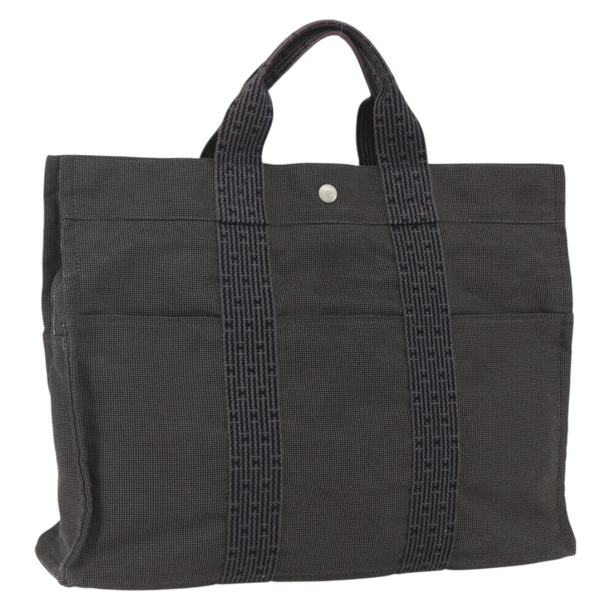 Hermes Fourre-tout Herline Fourre-tout Herline, GRAY, CANVAS, Tote bag