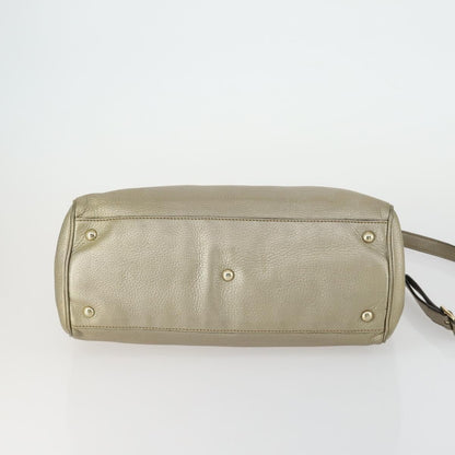 Gucci Bamboo Shopper Tote Leather, BEIGE, LEATHER, Tote bag