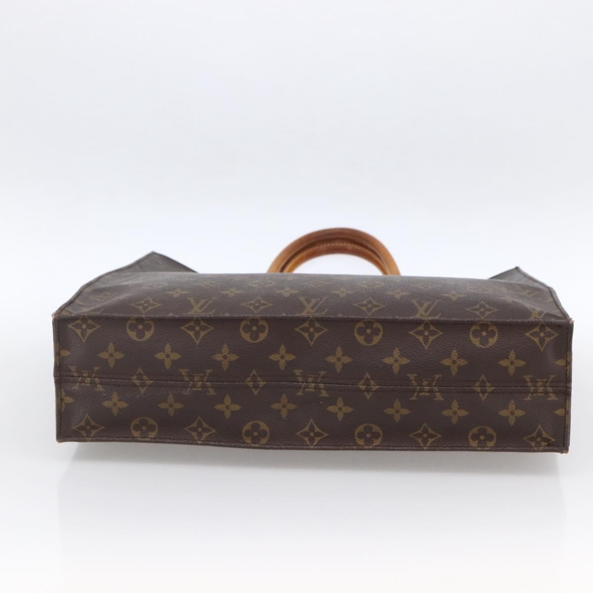 Louis Vuitton Vintage Sac Plat Bag Monogram Canvas, BROWN, CANVAS, Tote bag