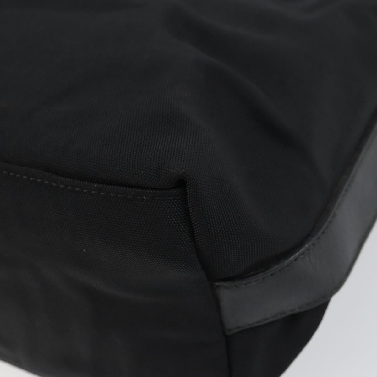 Gucci Zip Hobo Nylon, Black, Nylon, Handbag