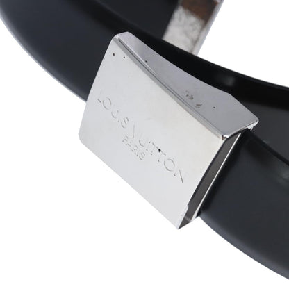 Louis Vuitton Carre Belt Leather, Black, Leather, Belt