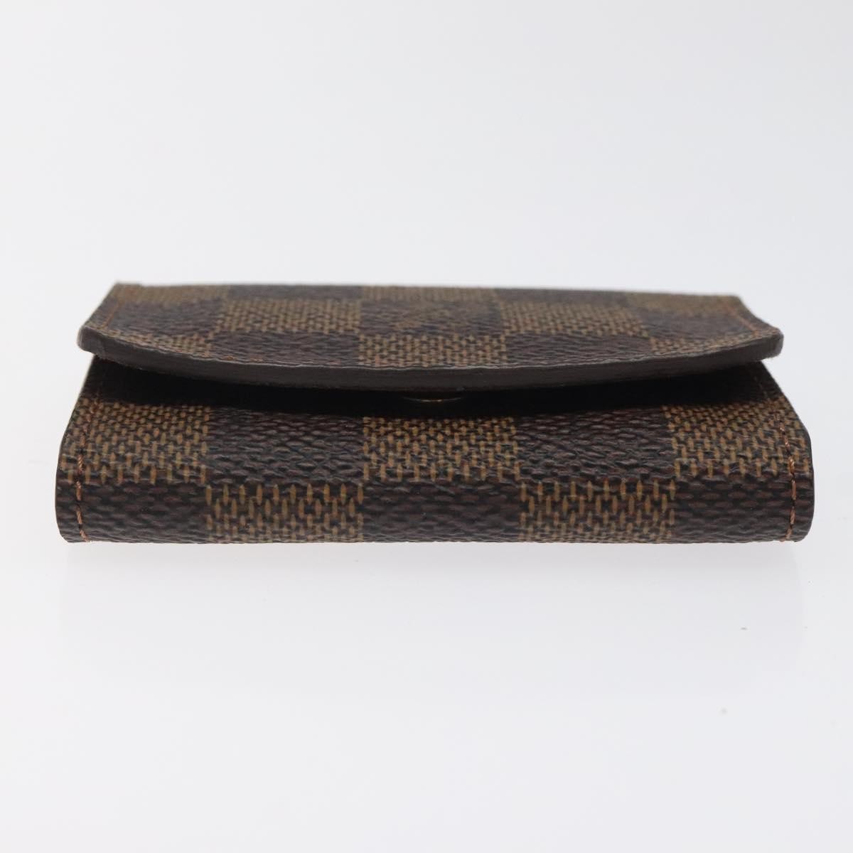Louis Vuitton Cufflinks Case Damier, BROWN, CANVAS, Jewelry set