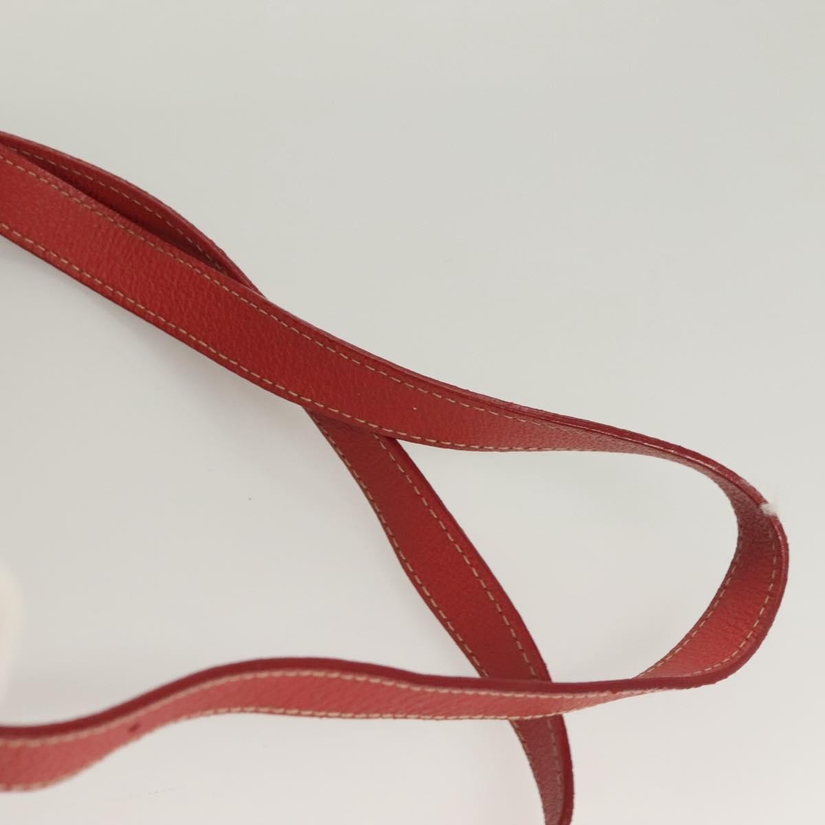 Gucci Vintage Bamboo Backpack Suede, RED, SUEDE, Backpack