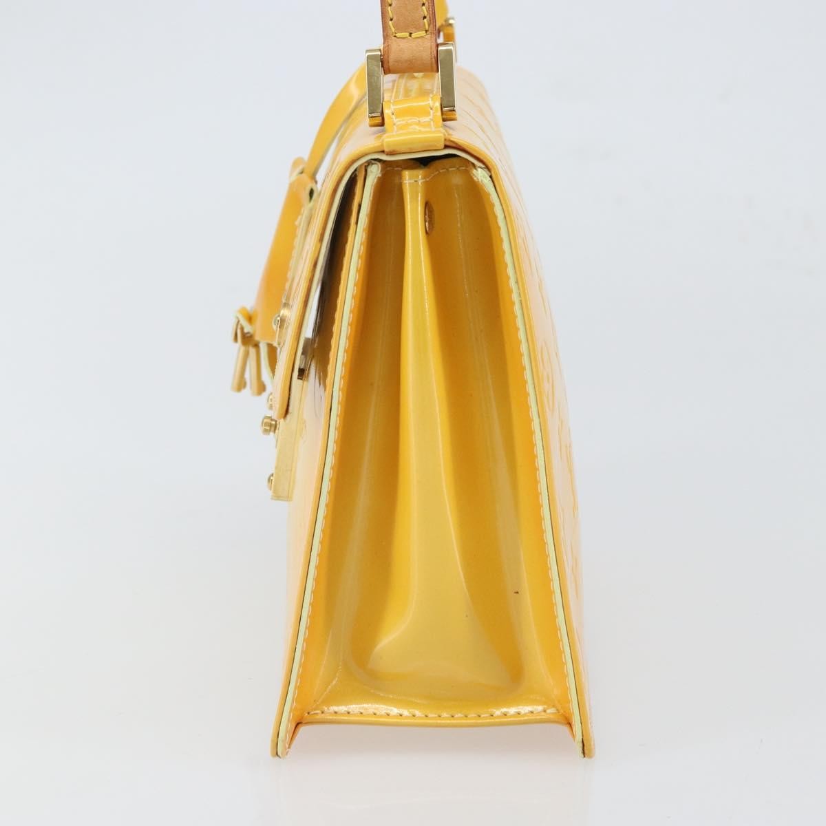 Louis Vuitton Spring Street NM Handbag Patent leather, YELLOW, PATENT_LEATHER, Handbag